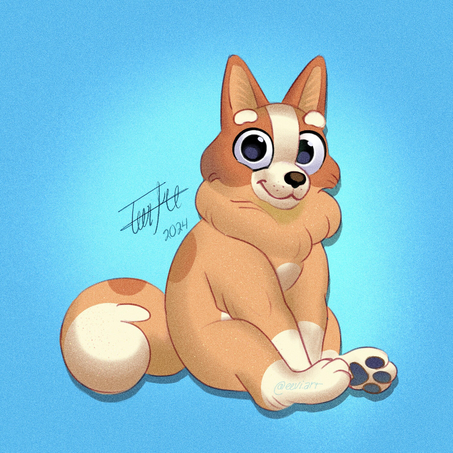 Full render, full body, plain bg